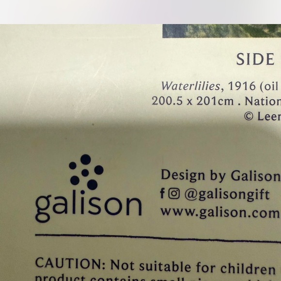 Monet Double-Sided Puzzle with Blue and Purple Hues - Picture 4 of 5